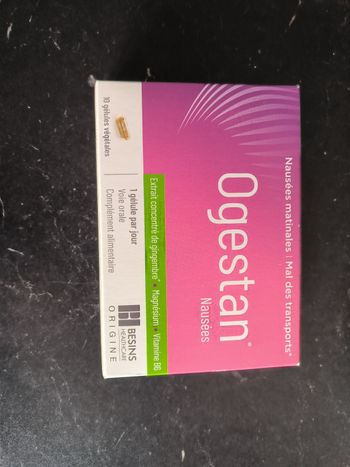 Ogestan nausées mal transport