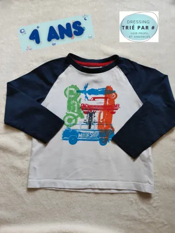 T-shirt manches longues 4 ans orchestra