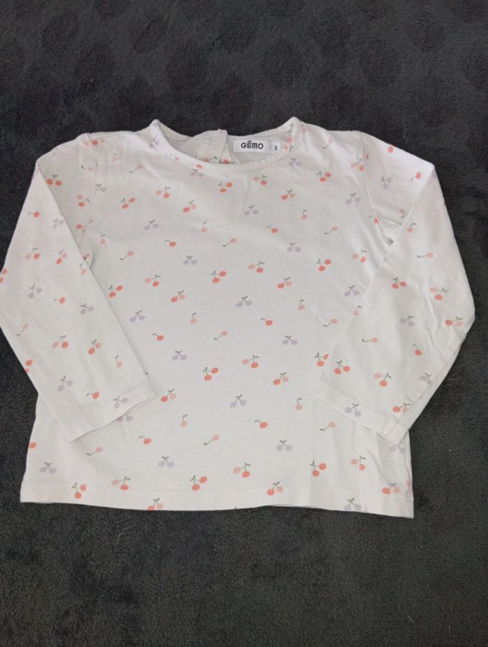 T-shirt à manches longues 3 ans