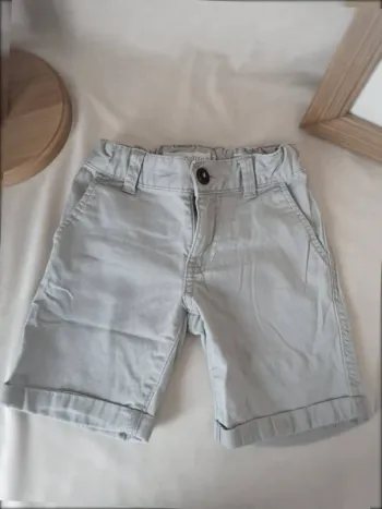 Short gris pâle In Extenso garçon 3 ans