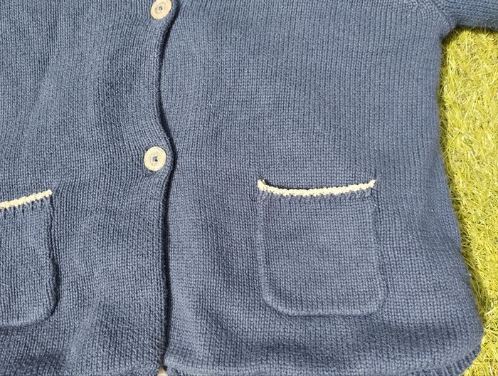 Belle petite veste tricot fourrure - photo numéro 5
