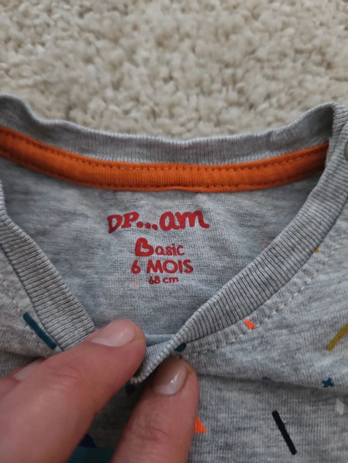 Tee-shirt bebe du pareil au même - photo numéro 2