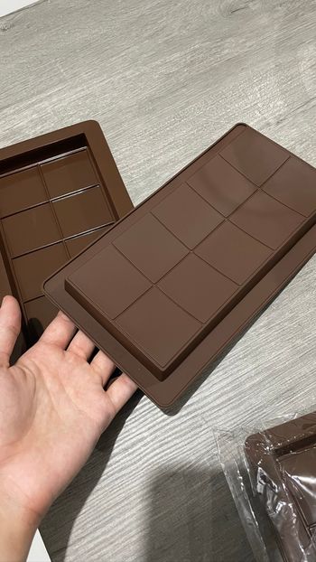 Lot de 2 moule neuf pour tablette de chocolat dubaï