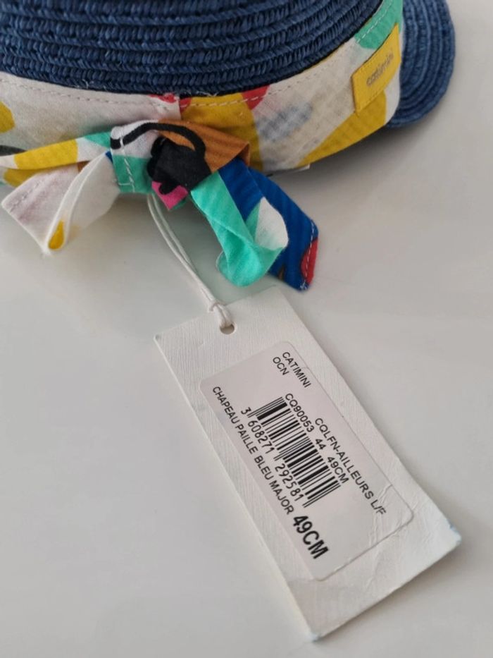 Chapeau de paille catimini 🏷 - photo numéro 4