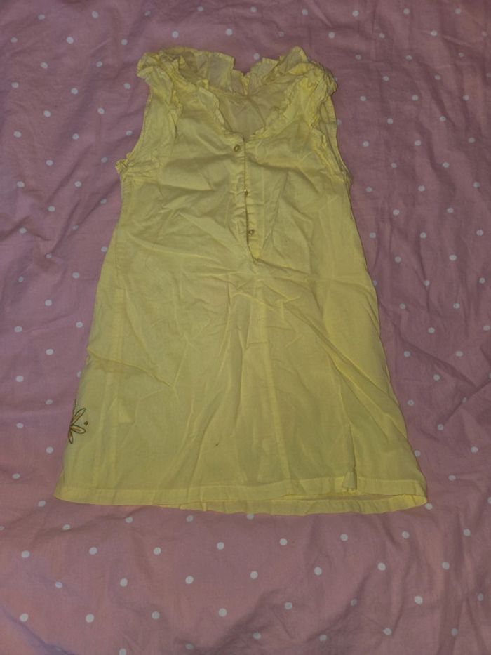 Robe jaune girafe et ananas 3 ans - photo numéro 2