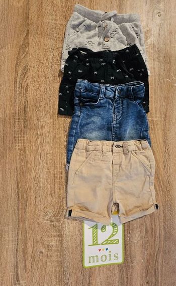 Lot short 12mois