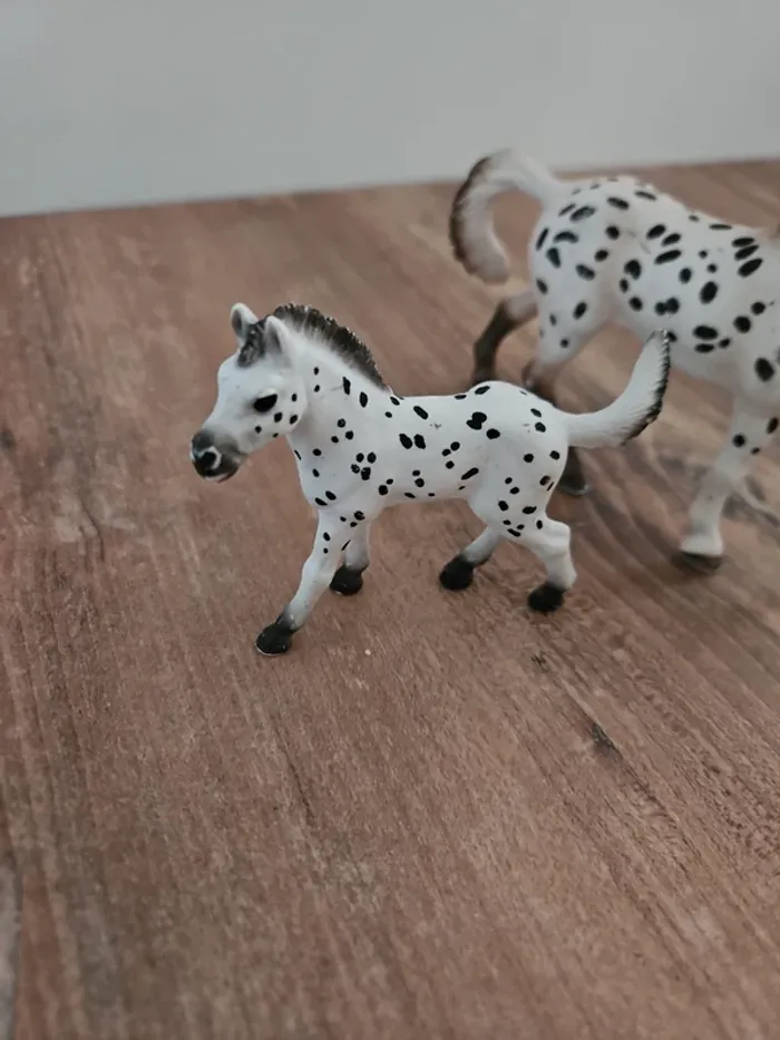 Lot jument et poulain Schleich - photo numéro 5