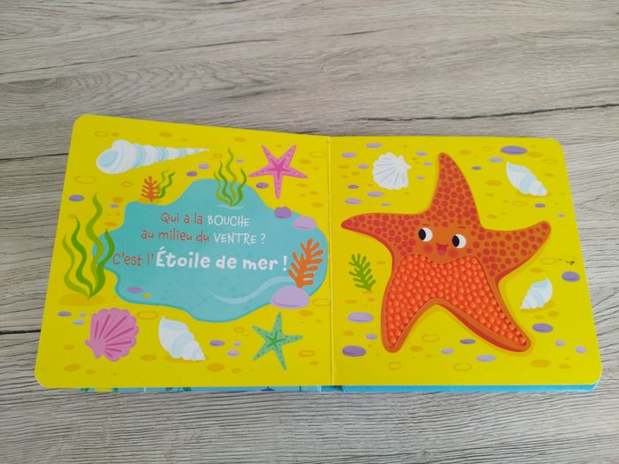 Livre à toucher dans l'océan - photo numéro 6