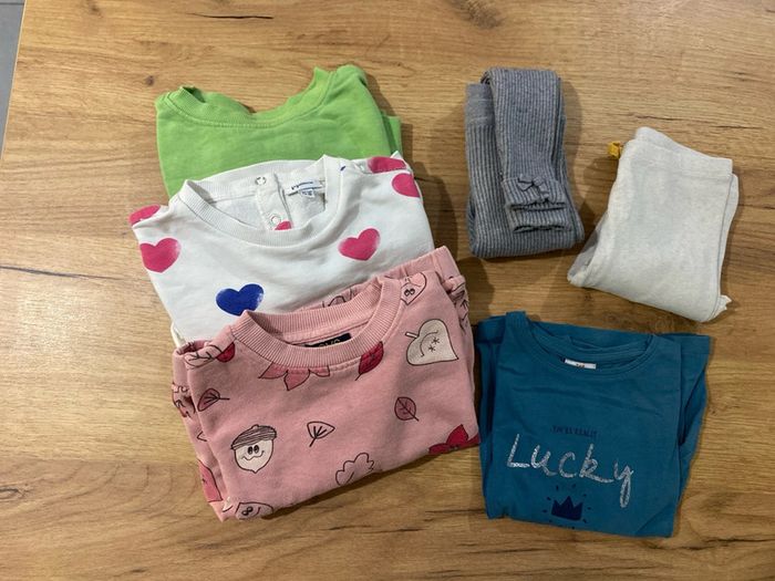 Lot de 6 vetements fille