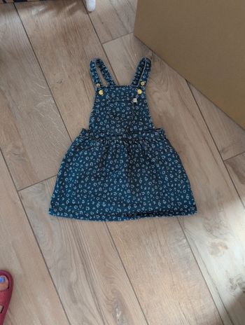 Robe jean In Extenso 2 ans salopette