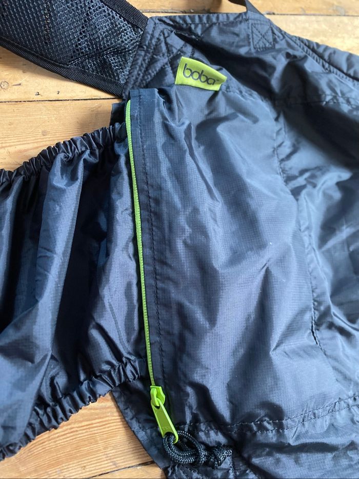 Porte bébé nylon noir Boba air état neuf - photo numéro 2