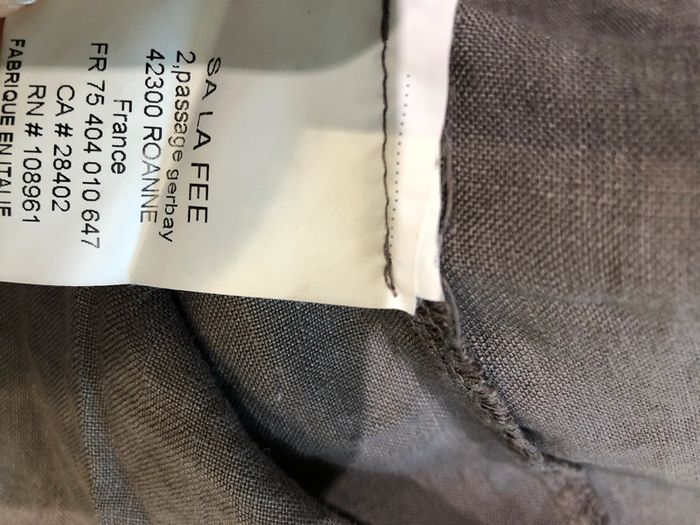 La fée Maraboutée Robe Lin taille 36 - photo numéro 19