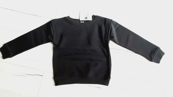 Vêtement fille pull noir uni Influx 5 ans Neuf