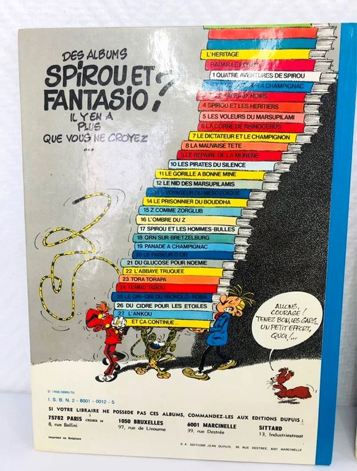Spirou et Fantasio tome 10,11,12,13 - photo numéro 5