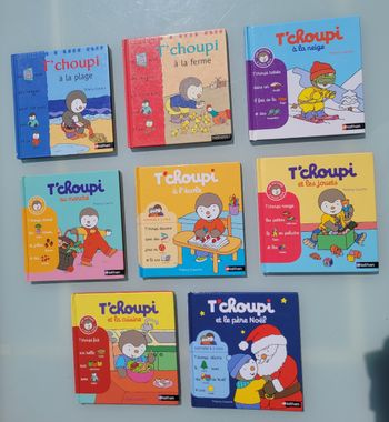 9 livres T'choupi histoire à  2 voix : 3, 4, 7, 8, 11, 14, 15 et 16