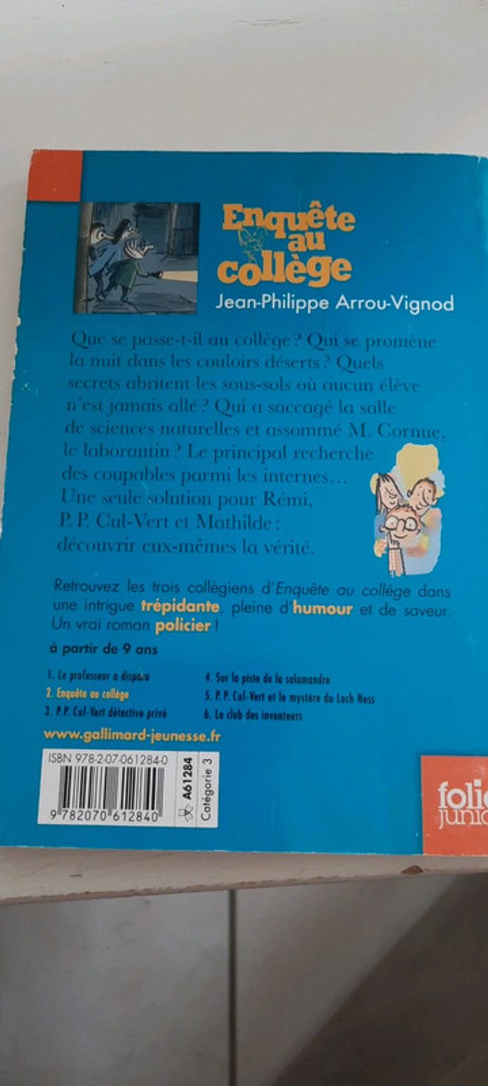 Enquête au collège - photo numéro 2