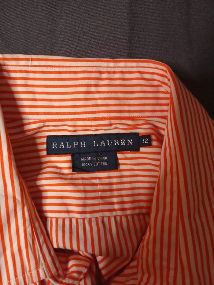 Magnifique chemise ralph lauren L - photo numéro 4