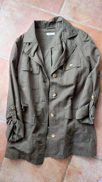 Veste lin cache cache