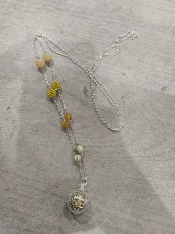 Bola de grossesse neige en jaune