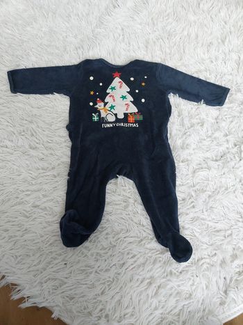 Pyjama velour Noël