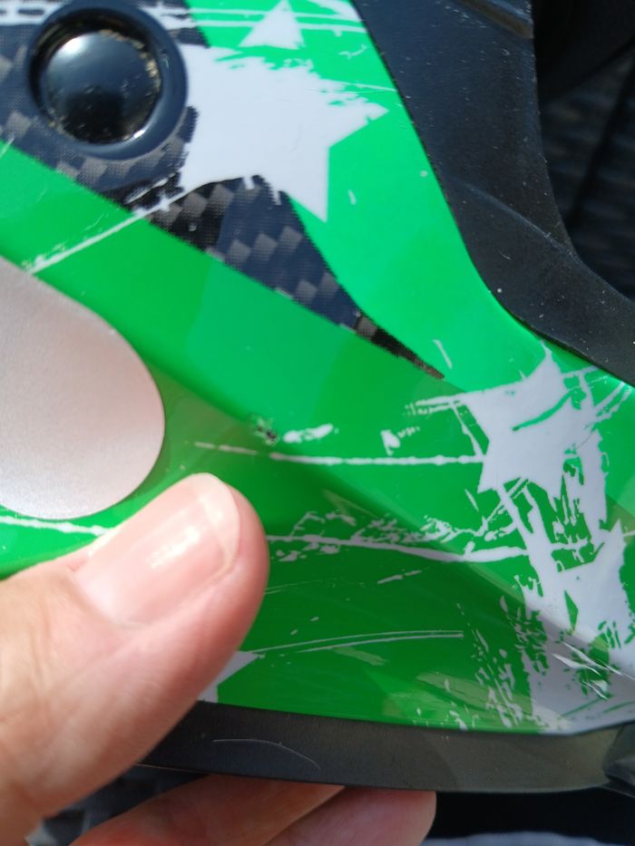 Casque moto cross - photo numéro 5