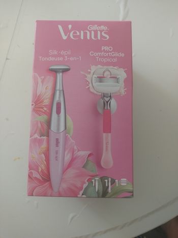 Gillette Venus + Tondeuse Silk-épil 3-en-1 – Neuf