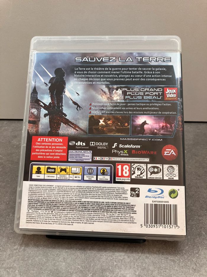 Jeux Ps3 : Mass Effect 3 (J2025408) - photo numéro 2