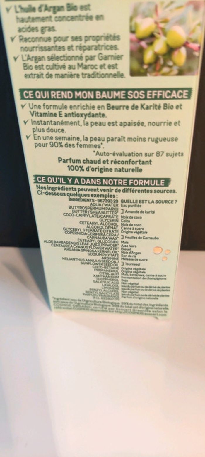 Baume SOS multi-usages visage corps et mains Garnier bio - photo numéro 8