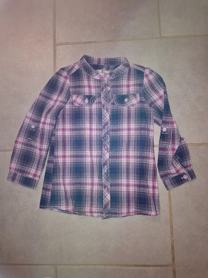Chemise manches longues