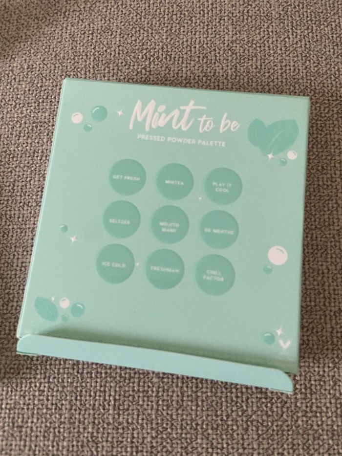 Palette ColourPop Mint to Be – verte, neuf - photo numéro 3