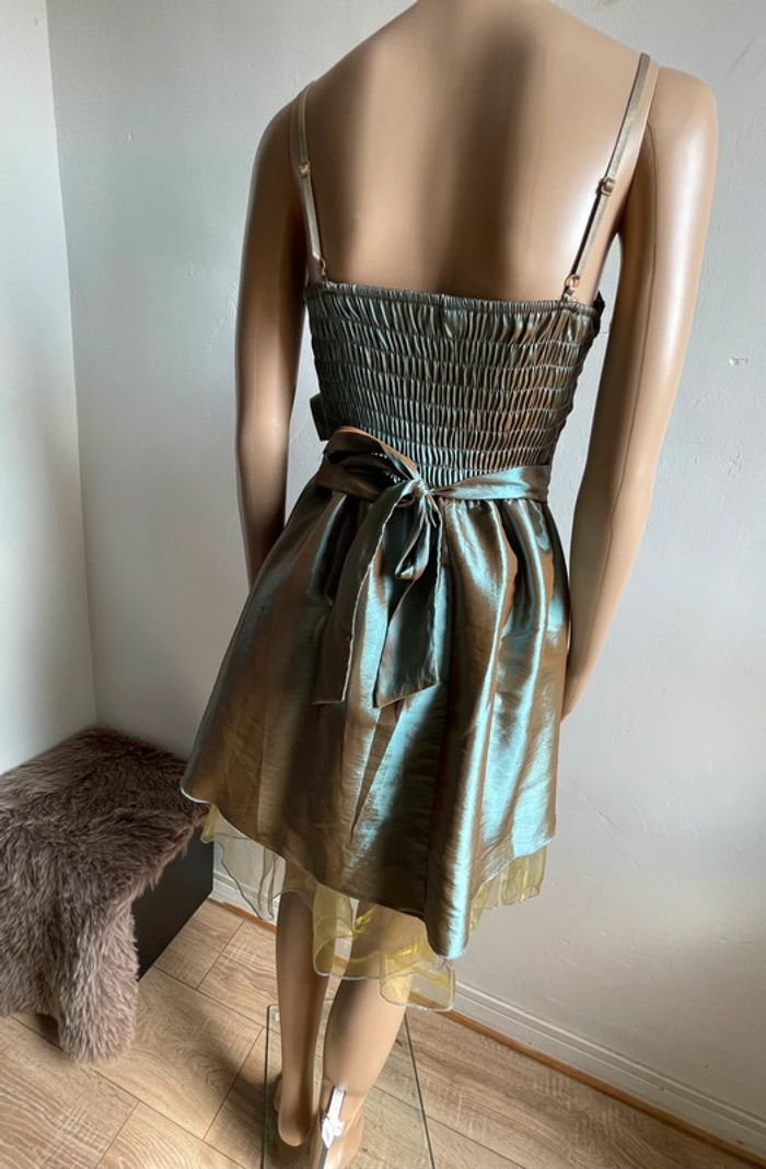 🥂 Robe Cocktail Iridescente & Volants - T.36 🥂 - photo numéro 10