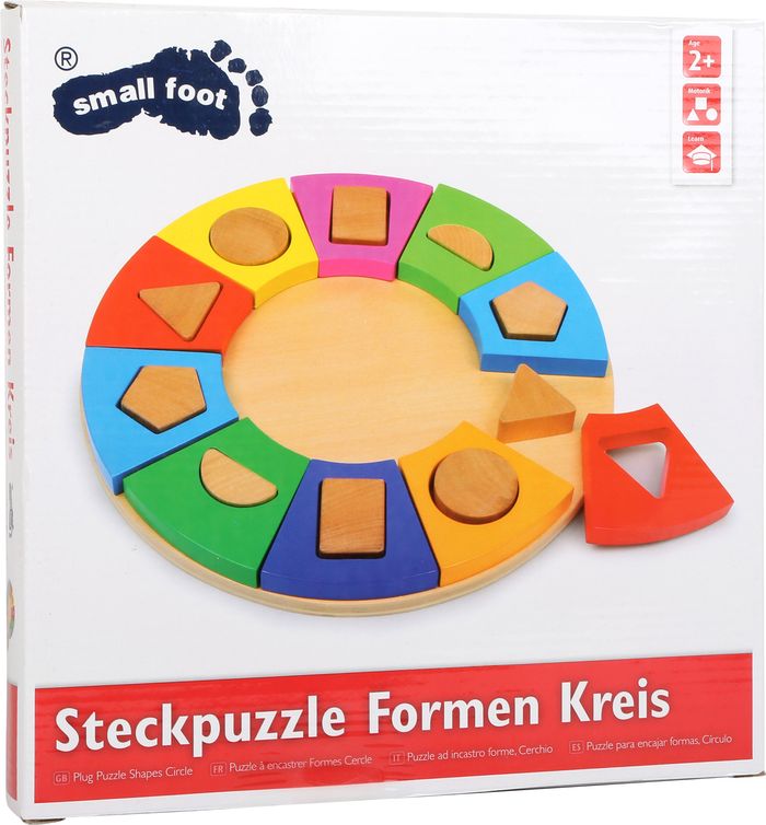 puzzle à encastrer en bois forme cercle Legler N°6575 - photo numéro 2