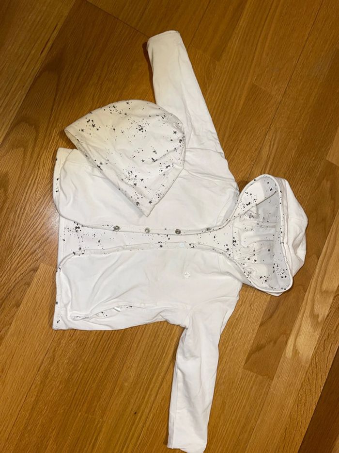 Veste réversible + bonnet Noppies neufs mixte taille 9 mois - photo numéro 6