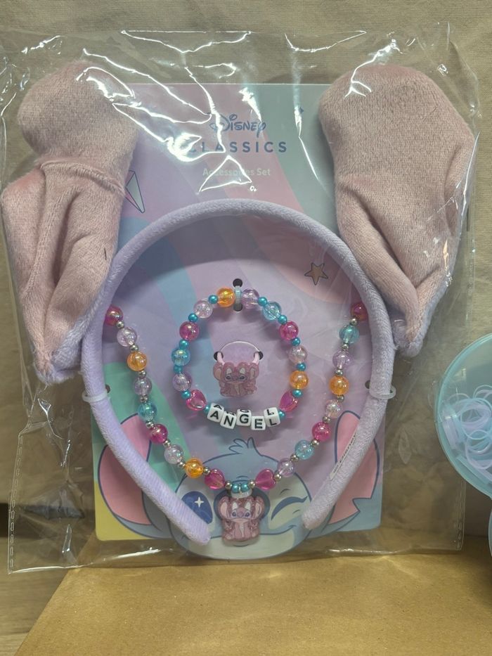 Lot Stitch et Angel Disney  Serre tête bijoux et coffret coiffure - photo numéro 4