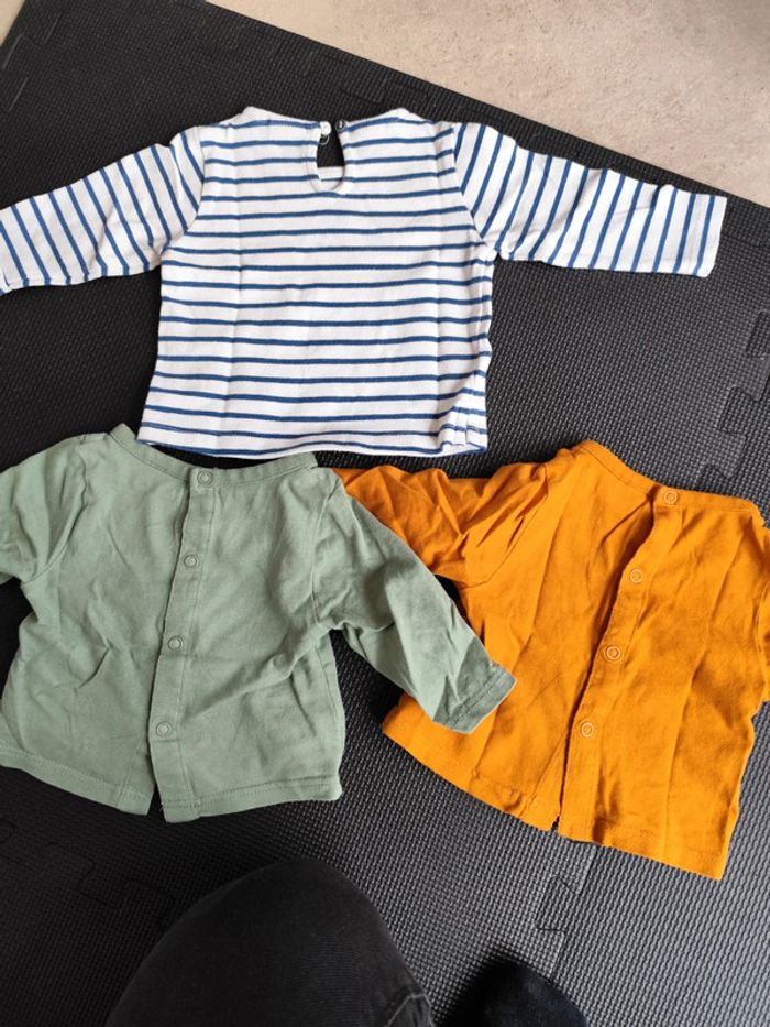 Ensemble de 3 tee-shirt manches longues - photo numéro 8