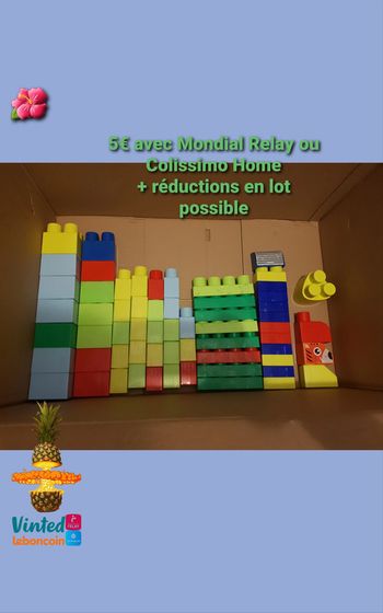 Grosses briques de construction abrick
