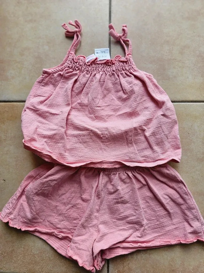 Ensemble bébé fille été