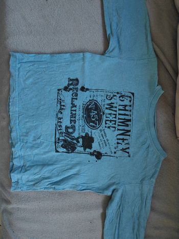 Pull manches longues bleu