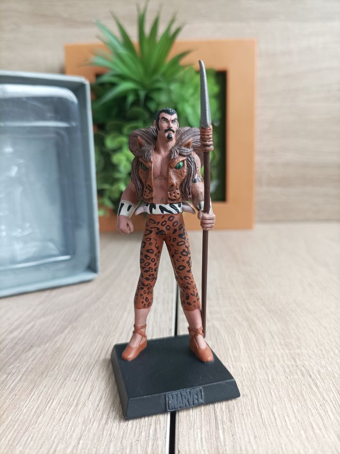 Figurine Kraven Hunter Marvel Comics Eaglemoss Super Hero - photo numéro 1