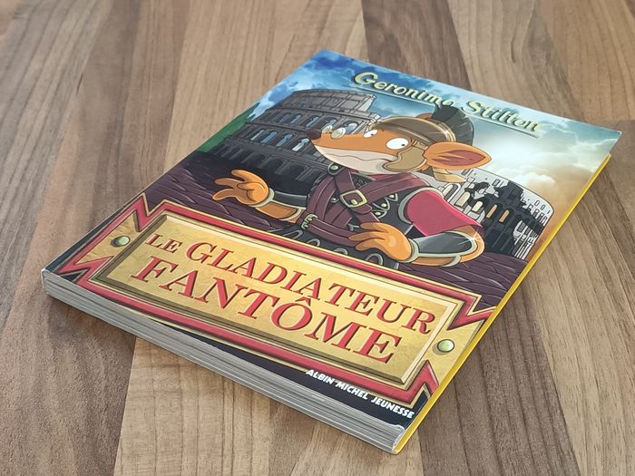 Livre Géronimo Stilton Le gladiateur fantôme - photo numéro 8