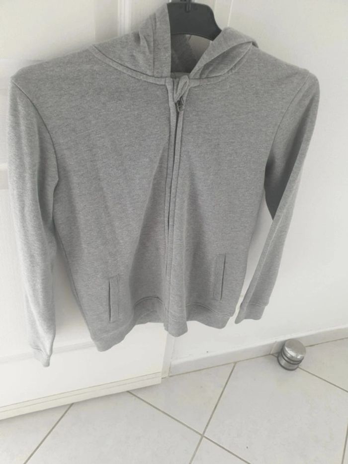 Sweat zippé garçon 11/12 ans