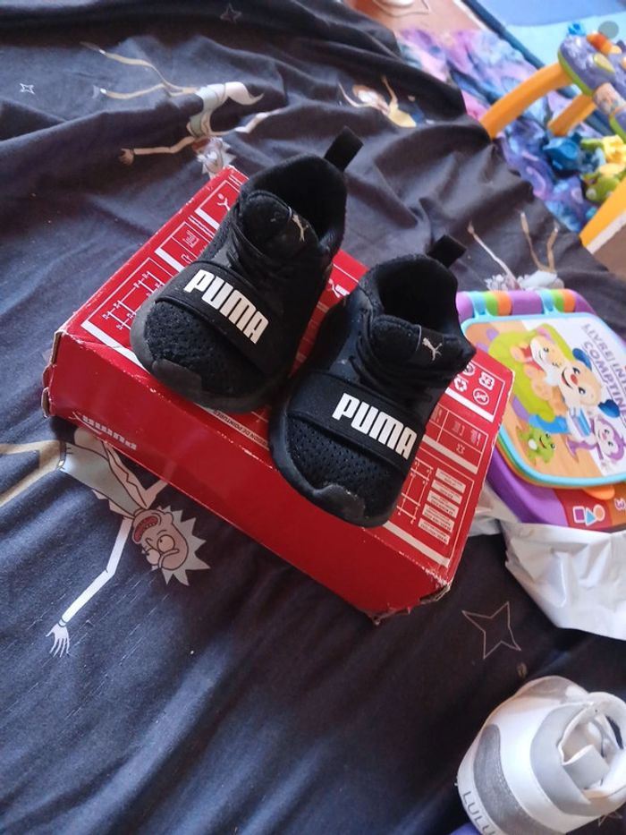 Basket bébé garçon puma - photo numéro 5