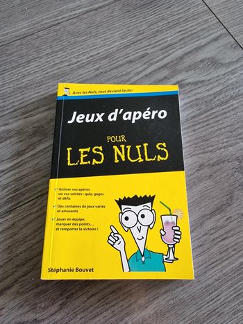 Livre "Jeux d'apero pour le nuls"