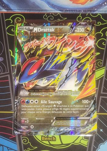Carte Pokemon Mega Drattak XY171 Jumbo