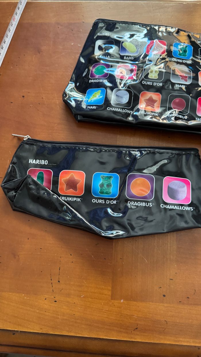 Ensemble de 3 petits sacs ou trousse Haribo - photo numéro 5