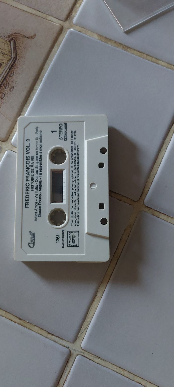 Cassette audio Frédéric François - photo numéro 4
