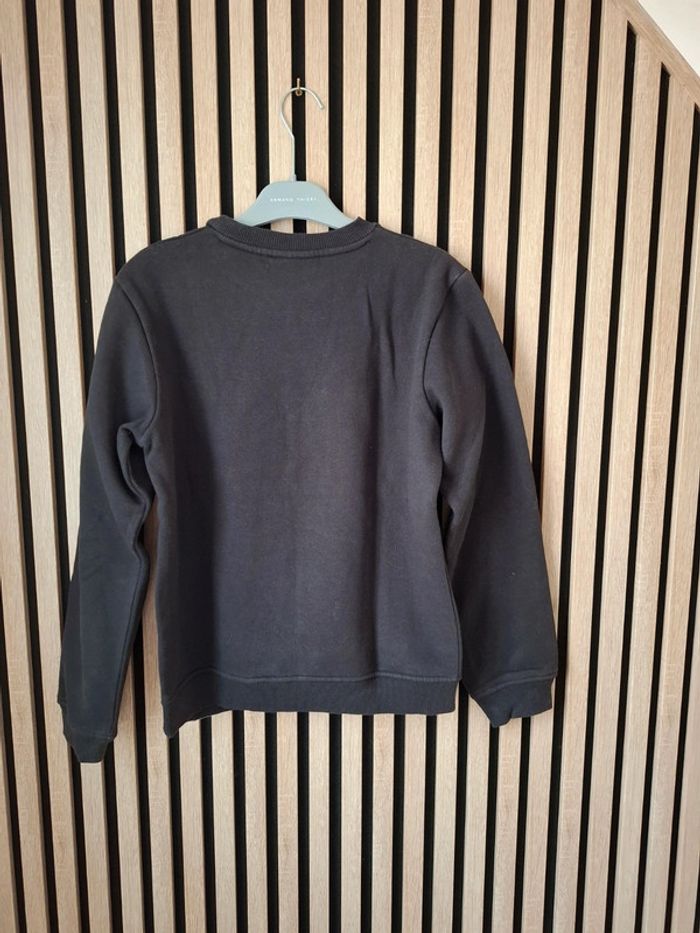 Sweat  shirt noir Kappa 14 ans - photo numéro 2