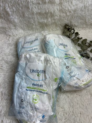 Lot de 3 paquets de coton Liniderm