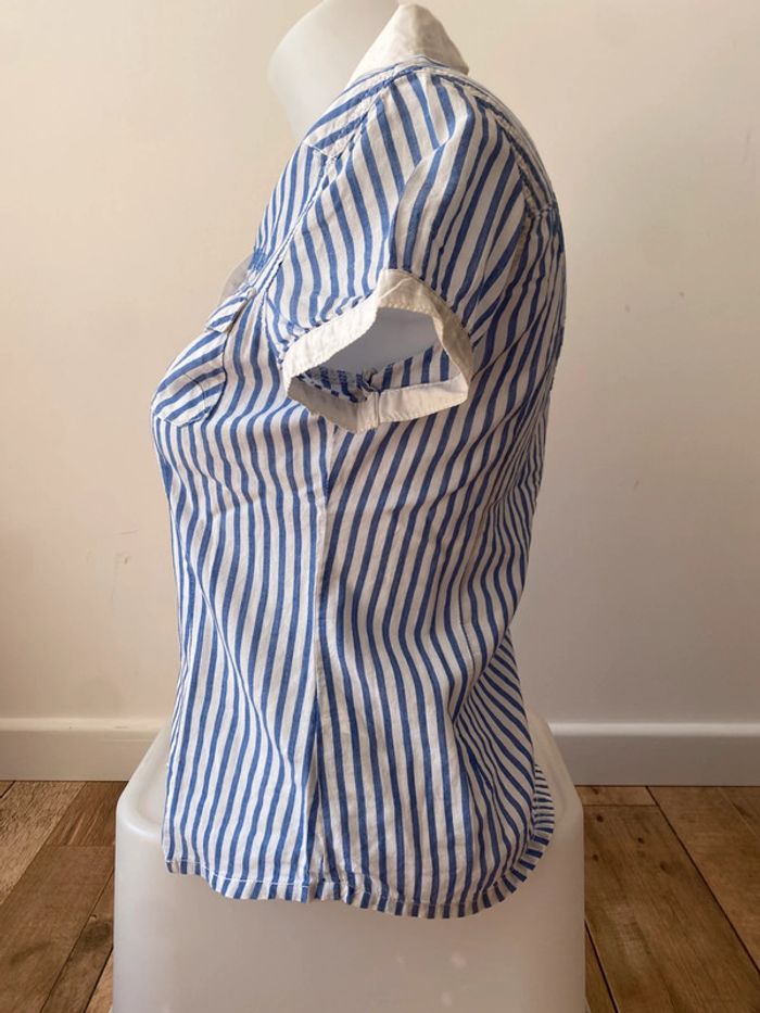 Chemise sans manche marinière - photo numéro 2