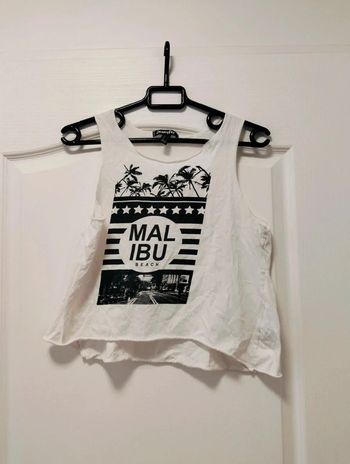 Débardeur crop top Jennyfer S